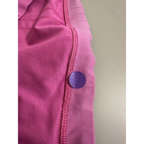 Lululemon Pink Sports Bra Size M Active Workout Yoga Gym Running Scoop Neck - Picture 8 of 15